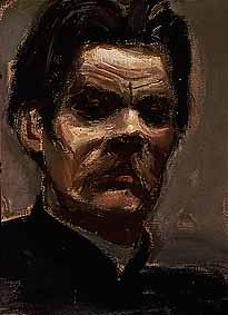 Akseli Gallen-Kallela Portrait of Maxim Gorky oil painting image